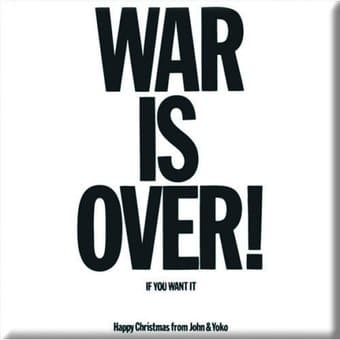 John Lennon - War Is Over - Refrigerator Magnet
