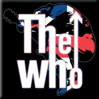 The Who - Leap Logo - Metal Refrigerator Magnet