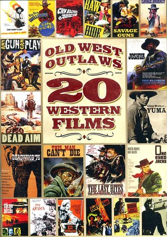 Old West Outlaws: 20 Western Films (4-DVD)