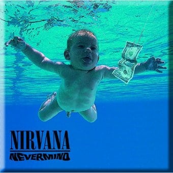Nirvana - Never Mind Album - Metal Refrigerator
