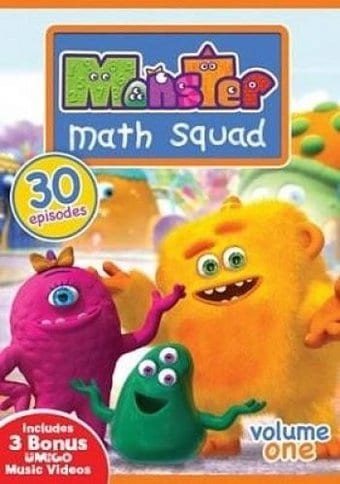 Monster Math Squad, Volume 1 (3-DVD)