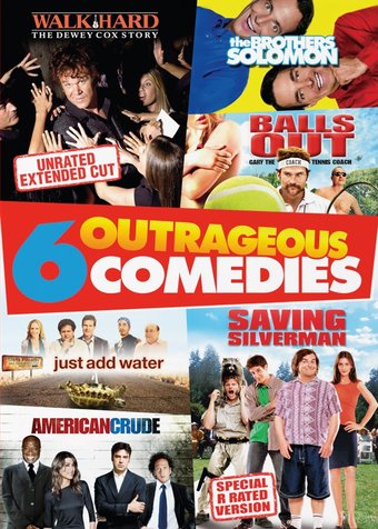 Outrageous Comedies: 6 Movie Collection (2-DVD)