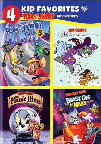 4 Kid Favorites: Tom & Jerry Adventures (4Pc)
