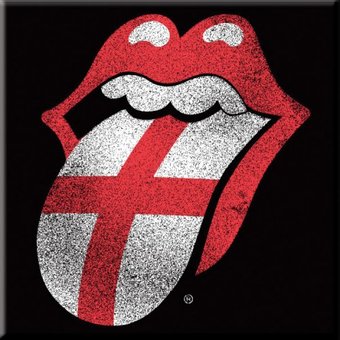 Rolling Stones - Tongue England Logo - Metal