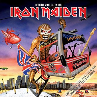 Iron Maiden - 2019 - Wall Calendar