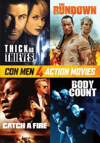 Con Men: 4 Action Movies (Thick as Thieves / The