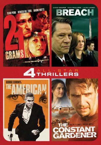 All-Star Thrillers: 4 Movie Collection (2Pc)