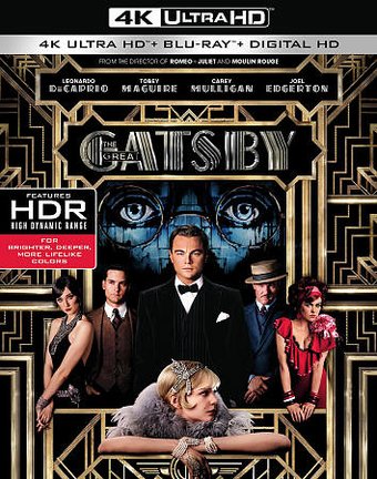The Great Gatsby (4K UltraHD + Blu-ray)