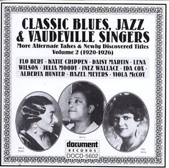 Classic Blues, Jazz & Vaudeville Singers, Volume