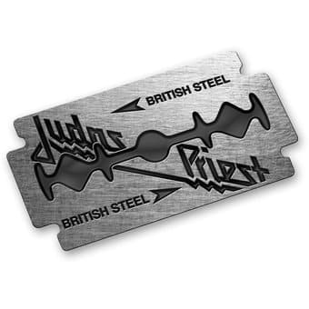Judas Priest - Bristish Steel Pin Badge