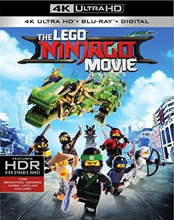 The LEGO Ninjago Movie (4K UltraHD + Blu-ray)
