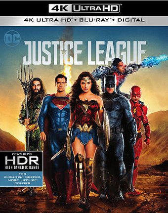 Justice League (4K UltraHD + Blu-ray)