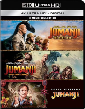 Jumanji 3-Movie Collection (4K UltraHD)