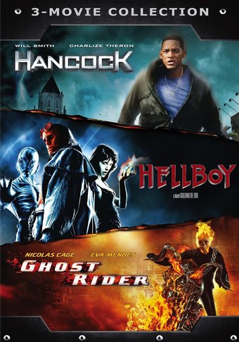 Hancock / Hellboy / Ghost Rider (3-DVD)