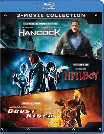 Hancock / Hellboy / Ghost Rider (Blu-ray)