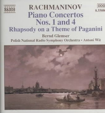 Piano Ctos 1 & 4: Rhapsody On A Theme Of Paganini