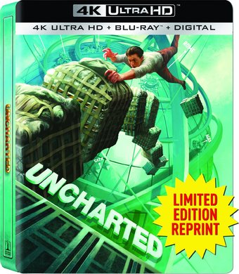 Uncharted (Limited Edition Steelbook) (4K Ultra