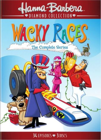Wacky Races - Complete Series (3-DVD)