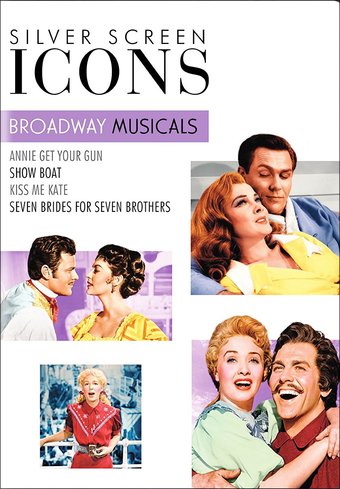 Silver Screen Icons: Broadway Musicals (4-DVD)