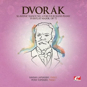 Slavonic Dance No. 6 for Four Hand Piano in