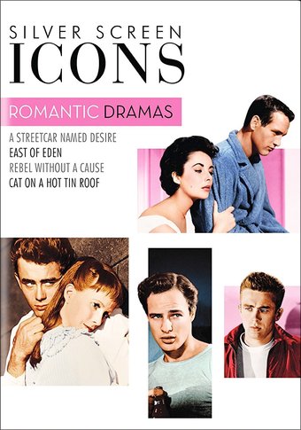 Silver Screen Icons: Romantic Drama (4-DVD)