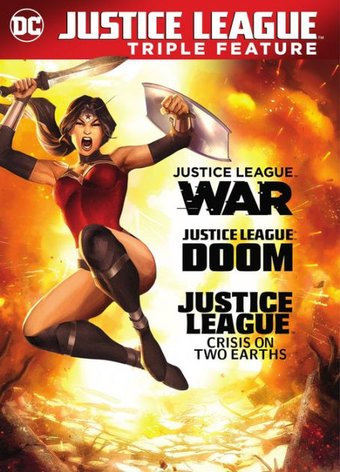 Justice League Triple Feature: War / Doom /