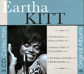 Eartha Kitt - 6 Original Albums (72 Songs) (The