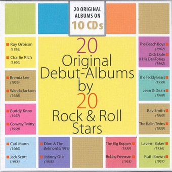 20 Original Debut-Albums By 20 Rock & Roll Stars