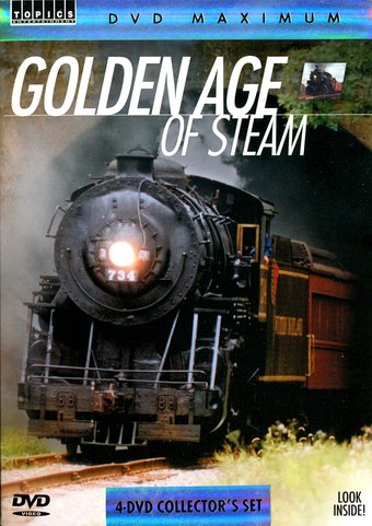 Trains - Golden Age of Steam (4-DVD)