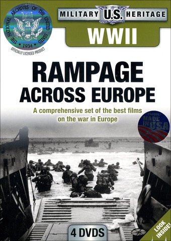 WWII - Rampage Across Europe (4-DVD)