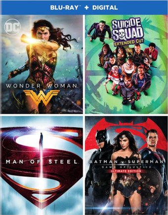 DC 4-Film Collection (Wonder Woman / Suicide
