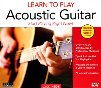 Learn to Play Acoustic Guitar (12-DVD)