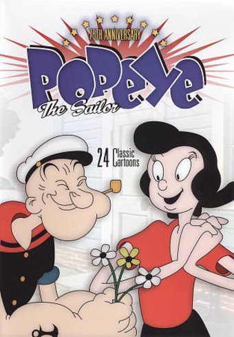 Popeye the Sailor: 24 Classic Cartoons (75th