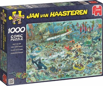 Jumbo Puzzle Jan Van Haasteren Deep Sea Fun 1000