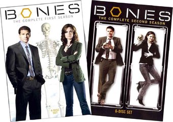 Bones - Complete 1st & 2nd Seasons (12-DVD)