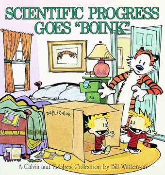 Scientific Progress Goes "Boink": A Calvin and
