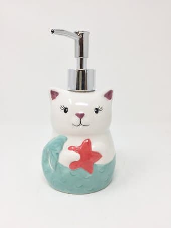 Purrr-Maid - Earthenware Soap Pump Purrr-Maid - Earthenware Soap Pump