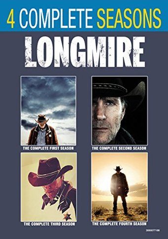 Longmire - Complete Seasons 1-4 (9-DVD)