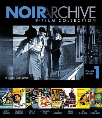 Noir Archive 9-Film Collection, Volume 1:
