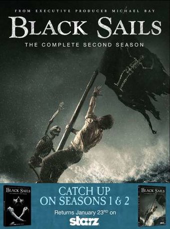 Black Sails - Seasons 1 & 2 (6-DVD)