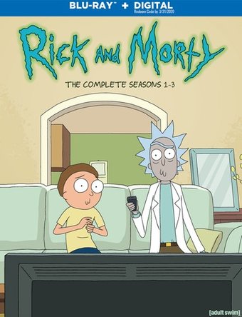 Rick and Morty - Seasons 1-3 (Blu-ray)