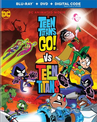 Teen Titans Go! vs Teen Titans (Blu-ray + DVD)