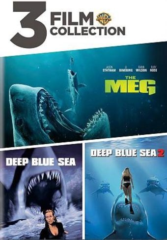 The Meg / Deep Blue Sea / Deep Blue Sea 2 (2-DVD)