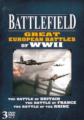 WWII - Battlefield: Great European Battles (3-DVD)