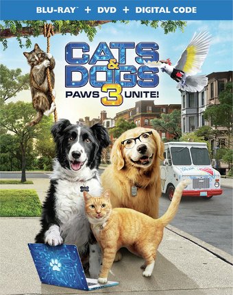 Cats & Dogs 3: Paws Unite! (Blu-ray + DVD)