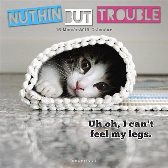 Nuthin' But Trouble - 2019 - Wall Calendar