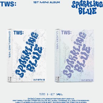 TWS 1st Mini Album 'Sparkling Blue' (Lucky