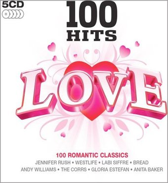 100 Hits Love [2015] (5-CD)