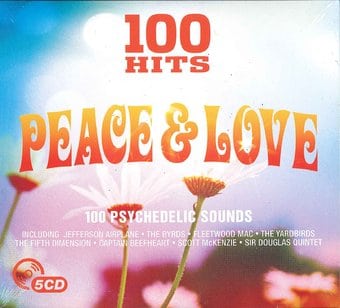 Peace & Love: 100 Psychedelic Sounds (5-CD)