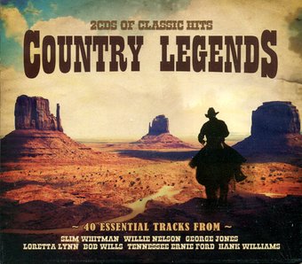 Country Legends: 40 Essential Tracks (2-CD)